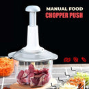 Hand Press Vegetable Chopper and Meat Grinder or Mincer