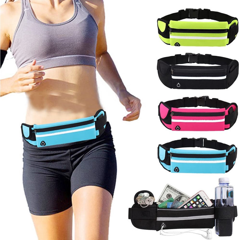 Running Belt For Women And Men, Money Belt And Running Fanny Pack, Hiking Fanny Pack Waist Bag